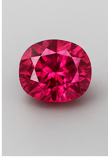 Natural Rubellite Tourmaline – 3.02ct, Oval Cut